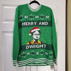 The office Dwight Schrute Christmas Sweater nwt xl tipsy elves
